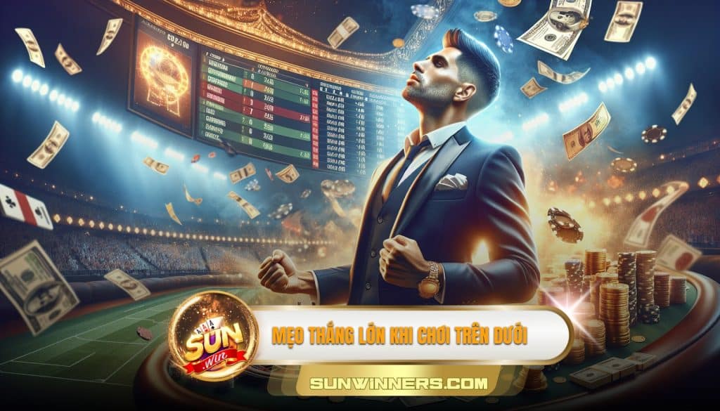 Mẹo thắng lớn khi chơi trên dưới Sunwin 