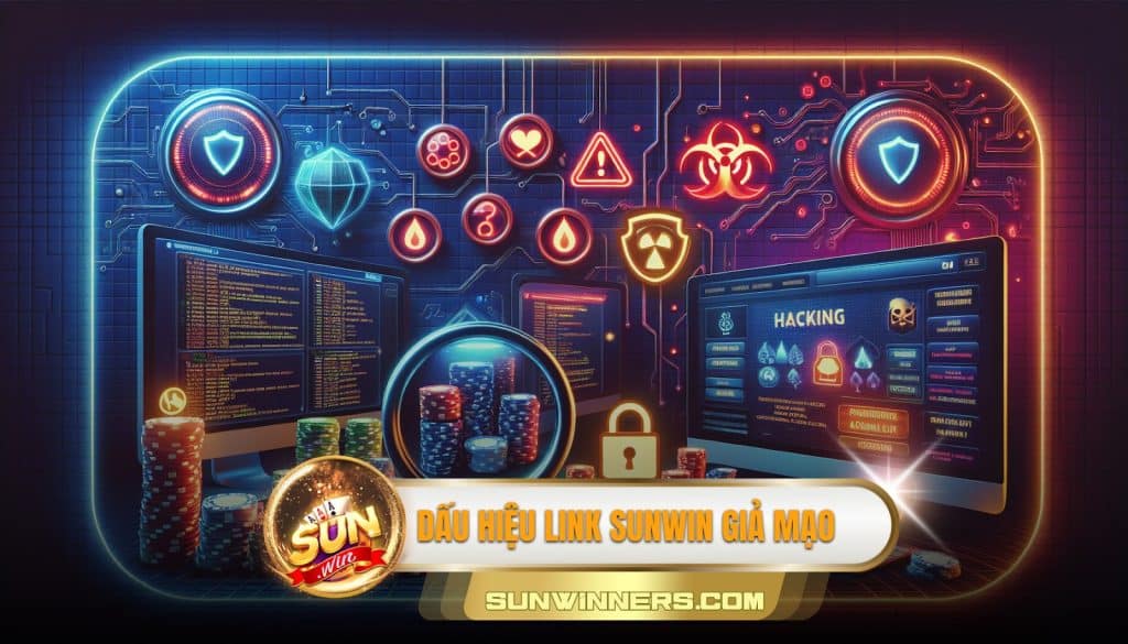 Dấu hiệu nhận biết link Sunwin giả mạo